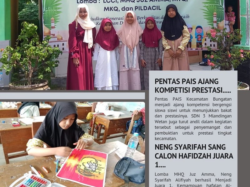 Meningkatkan Karakter dan Prestasi Siswa Melalui Lomba PAIS Tingkat SD/MI se Kecamatan Bungatan