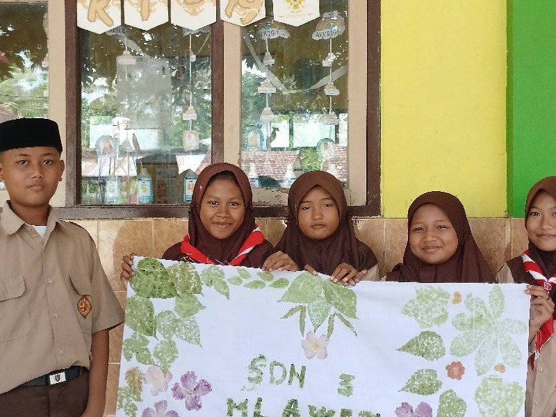 Ujian Praktek Kelas 6 : MEMBUAT BATIK ECO PRINT